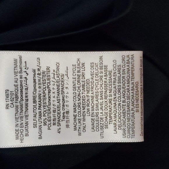 BCBG Navy wrap dress - Picture 5 of 8